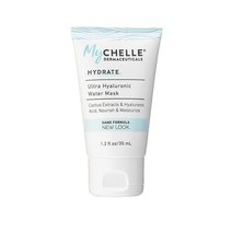 MyChelle DerMAC 맥euticals 울트라 히알루론산 뷰티 미스트 모이스처라이저 나이아신아미드 및 시스테인 식물 줄기 세포 함유 리바이브 앤 리파인 컴플렉션 3.2oz, Water Mask