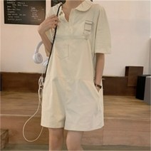 해뜰 슈슈 캐주얼 숏스타일 여자멜빵팬츠 여성점프수트 (8642385)