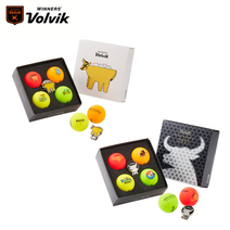 [Volvik] 2021 소띠해 지훈스타크 아티스트 에디션 볼빅 비비드 4구 + 볼마커, 볼빅 아티스트 에디션