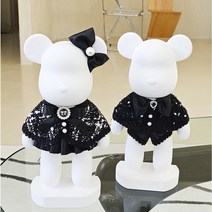 루루형제 실내 디퓨저 빅베어브릭 방향제 대용량 실내방향제 인테리어 화장실 사무실 고급 집들이선물, 1개, 10ml, 블랙리본베어(블랑쉬)