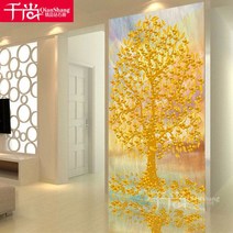 5d 보석십자수 80x160cm 대형 거실용 diy 금 나무 그림 보석 비즈 어른이 선물용 파는곳, 공구2세트