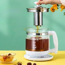 경옥고만들기 홍삼 제작 유리 스마트 쿠커 만능, 그린 일체형(필터 없는 일반커버) 1.8L