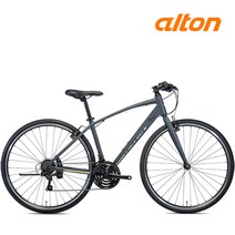 2023 알톤 탑원 700C 하이브리드 자전거 완조립, 탑원 520 블랙, 조립+사은품D