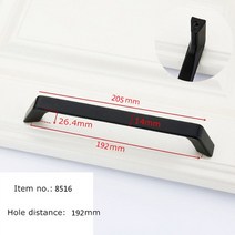 서랍손잡이 수입가구 방문 가구 싱크대 서랍장 가죽 매립 흡착 북유럽 손잡이 캐비닛 및, 8516-192