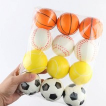 케이 엔시티_(KC인증) 스펀지 미니 스포츠 공 세트 12P DD-11090_KNCT