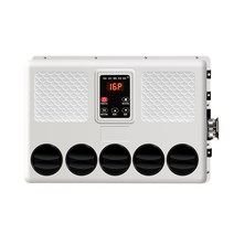 무시동에어컨 화물차 트럭 차량용 저소음 12V 24V, 12V 블랙 + 풀 세트
