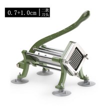 감자튀김 자르는 기계 야채 스틱 절단기 전동 고기 튀김 분쇄기, 07x1cm 2종