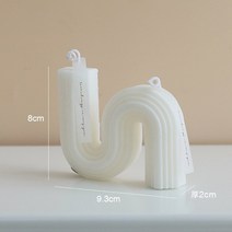 수제 양초 적 모양 향기로운 공예 장식 향수 로맨틱 디너 웨딩 홈 용품, 한개옵션1, 01 A