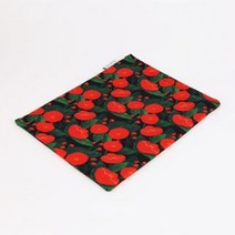 북키스 북파우치 디지털프린팅_동백꽃, 단품