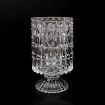 엔틱잔 양초유리용기 캔들병 화병, 단품