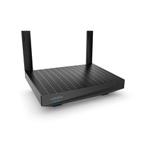 링크시스 Linksys MR7350 메시 Wi Fi 6 라우터 듀얼 밴드 157.9제곱미터 (1700제곱피트) 커버리지 25개 이상의 장치 최대 속도 (AX1800) 1.8Gbps, WIFI 6_1700 ft 25+ Devices 1.8