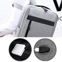 몰빵샵 몰빵샵 남성 USB 포트 데일리 캐리어 백팩 수납좋은 가방 (8531137)