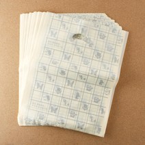 서점 문구점 쇼핑백 두꺼운 비닐봉투 100p 깔끔한 선물샵 팬시샵 악세서리샵 의류매장