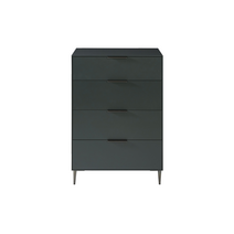 [까사미아] 로베르 4단서랍장_다크그린, 다크그린