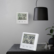 텐스페이스 디지털 온습도계 WG45, 화이트