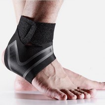 헌군2 발목보호대 앵클가드 헬스 운동 축구 보호밴드, 블랙 오른쪽