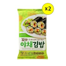 (냉장)[풀무원]꼬마야채김밥세트124gx2