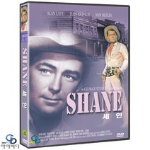 [DVD] 셰인 SHANE - 조지 스티븐슨 감독. 진 아서. 서부영화