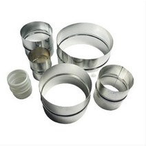 환기자재 덕트 닥트 함석 연결 소켓 75 100 125 150파이, 100파이