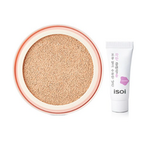 아이소이 스킨케어 쿠션 파운데이션 SPF38 PA++ 리필 + 수분폼 7ml 세트, 6세트, 21호(쿠션)