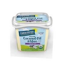 케링턴 팜즈 오가닉 코코넛 오일 앤드 Ghee 블렌드 그래스 페드 12 fl oz, 1팩