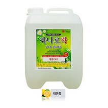 하나로싹 종합 탈취제 실내 방향제 대용량 밀폐시설 냄새케어, 레몬향