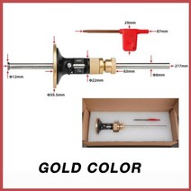 MAKLE-유럽식 스크라이브 02mm 정밀 미세 조정 블레이드 스크라이빙 도구 2 개의 교체 커터 휠 마킹 게이지 포함, gold set