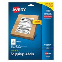 Avery Inkjet Perforated Internet Shipping Labels null, 1, Avery Inkjet Perforated Intern