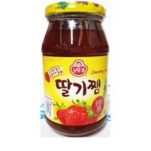 [더착한푸드]딸기잼(병 오뚜기 500g) 식자재마트 대용량 업소용 잼 딸기잼