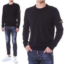 와펜패치 울 라운드 니트/7715510C4 V0029