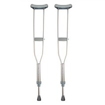 수성 알루미늄 목발 1세트(2개) 높이조절 보행보조, 특대:신장 177~197cm