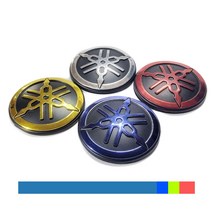 오토바이 야마하 엠블럼 스티커 로고 NMAX XMAX TMAX 엔맥스 엑스맥스 mt03 mt07, (선택1번)야마하원형엠블럼(골드)