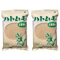 비둘기 전립분 300g xx 2봉 세트(비정제는 밀 로스팅 분말 볶음 맛이 맛있는 분말) ハトムギ全粒粉 ３００ｇ ｘ ２袋セット （非精製はと麦焙煎粉末、 煎餅味の旨い粉末）