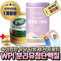 (혁2라이프) 고순도 분리유청 단백질 WPI 750g 셀렉스 코어 프로틴 락토프리 570g 가수분해 류신 단백질 유당 없는 지방 제거 분리 웨이 프로틴 분말 파우더 한끼 쉐이크, 1.분리유청단백질WPI+WPC (1통+사은품)