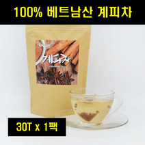 게피 개피 시나몬차 시나몬티 계피차 삼각티백 지퍼백 100% 100프로 100퍼센트 30T 1팩