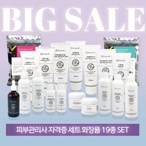 시내코스 2023년 피부자격증 실기재료 화장품세트(화장품19종), 가방포함