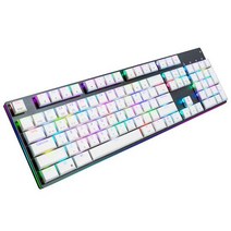 마이크로닉스 RGB 초슬림 기계식 카일 초콜릿축 백축 키보드, MANIC K940, 다크그레이, 일반형