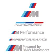 BMW M 차량용 데칼 스티커 크롬 버젼, D타입, 30cm