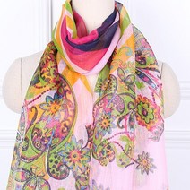[앙상블] 마 페이즐리 스카프/롱스카프/여름스카프/봄스카프/머플러 목도리 쿨스카프