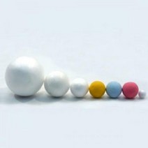 스티로폼구 - 31700, 빨강40mm 100개입