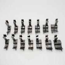 (퀼트나인) 공업용 스테치노루발 스티치노루발 조기노루발 가이드 본봉 미싱 재봉틀, 우1/8(3.2mm)