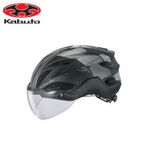 OGK 카부토 2021 고글장착 헬멧 VITT(AR-3 스모크쉴드), 매트펄화이트 L /