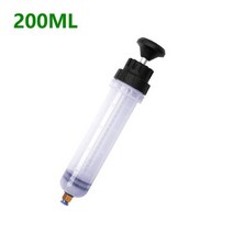 오일 흡입기 200 500 1500ML 자동차 추출기 충전 주사기 병 전송 연료 추출 액체 자동 수동 브레이크 펌프, 200ML
