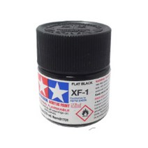 (81701) 타미야 아크릴 도료 XF-1 플랫 블랙 무광 10ml