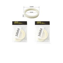자전거 쇼바 포크 에어샥 폭스샥 MUQZI 2410PCS MTB 유지 보수 스폰지 링 서스펜션 오일 실드 윤활 사이클링 액세서리, 4pcs 34mm