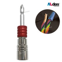 ALDEN 알덴 전선꼬임소켓 (퀵타입) AL02 (AL-02) 국산 전선꼬임기 전선꼬임비트 전선마무리, 1개