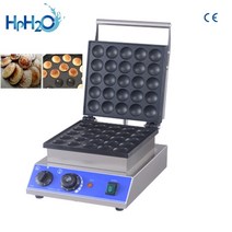 타르트성형기 에그타르트반죽몰딩기 상업 25 홀 poffertjes 그릴 메이커 작은 케이크 베이킹 장비 미니 팬케이크 스낵 기계 도라야키 기계, 110V