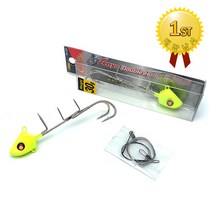 백경 BK-228 갈치텐야 더블훅 크러쉬 갈치낚시, 30g
