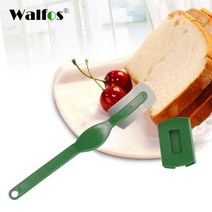 베이킹 불도장 인두 작업대 매트 스톤 WALFOS 오리지널 브랜드 커브 아크 서양식 칼 빵 바게트 절단 프렌치 커터 베이글 도구