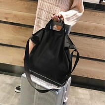 도톰 손잡이 넓은 끈 크로스 에코백 막쓰기좋은백